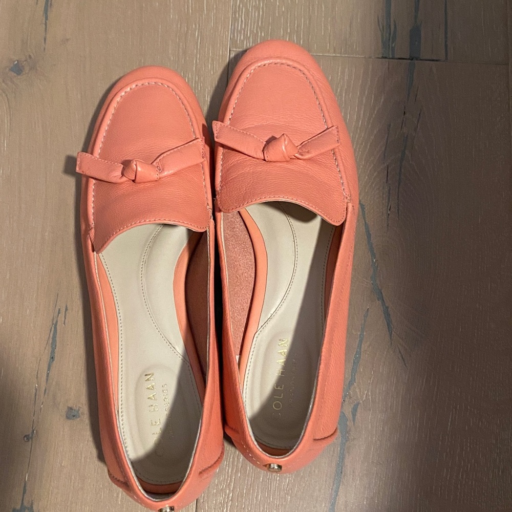 Cole Haan Pinky peach loafers